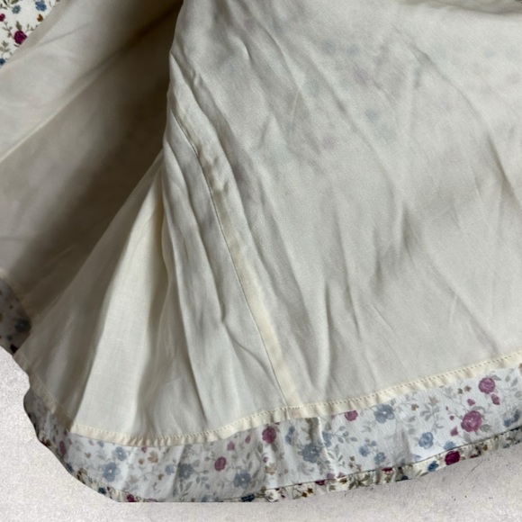 Sezane Ophelia Dress Midi Prairie Size 34 French US 2 Bow Front Fairy Bohemian - Picture 14 of 16